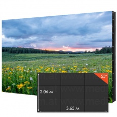 Videowall TH-55LFV9W Display Solutions by Panasonic 3,65x2,06 Meter